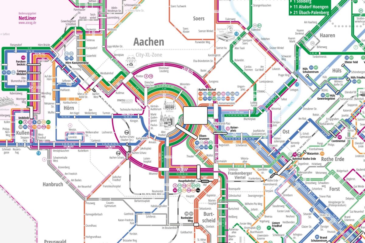 AVV Netzplan Aachen